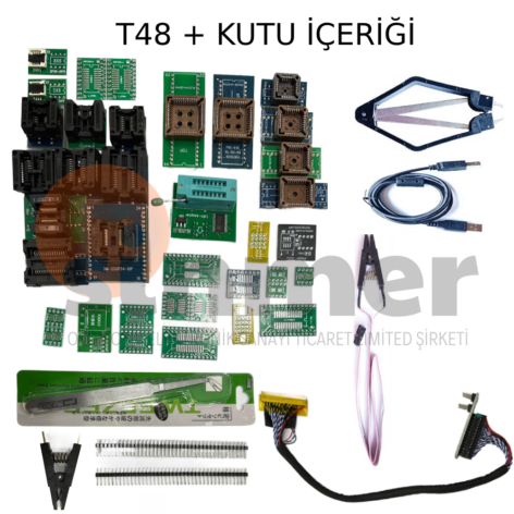 T48 Eprom Programlayıcı XGECU Yeni T48 - Görsel 2